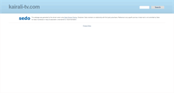 Desktop Screenshot of kairali-tv.com